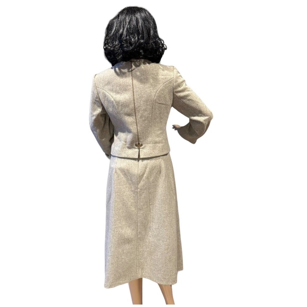 Vintage Echter Österreichischer Loden Austrian skirt suit size small - Picture 11 of 16